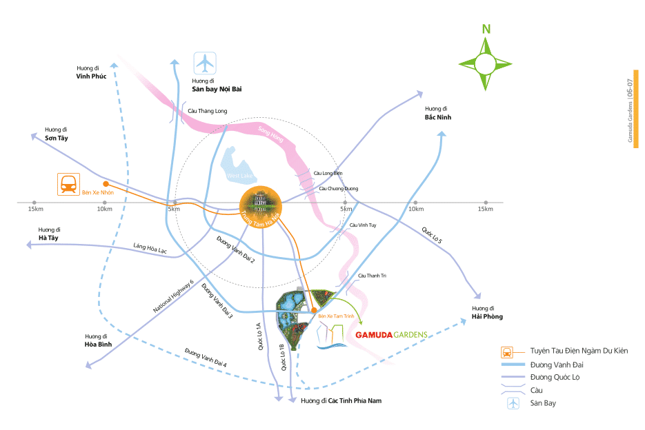 Vị trí dự án Central Residence